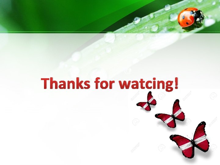Thanks for watcing! 
