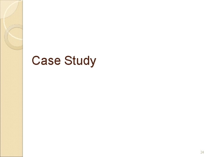 Case Study 24 
