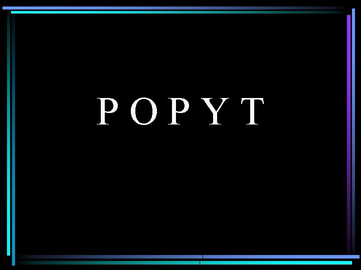 POPYT 