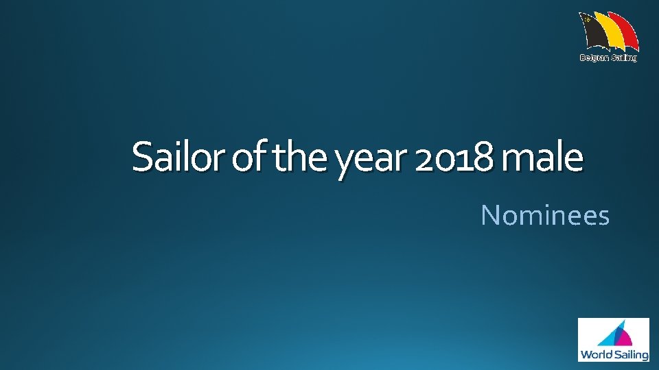 Sailor of the year 2018 male Nominees 