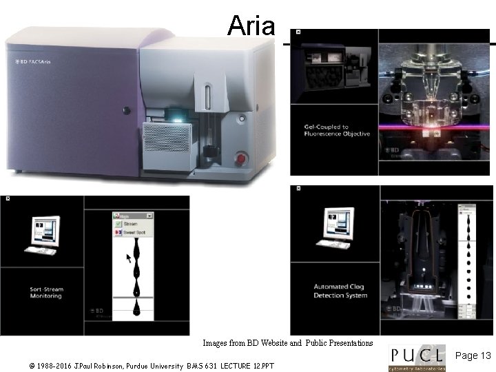 Aria Images from BD Website and Public Presentations © 1988 -2016 J. Paul Robinson,