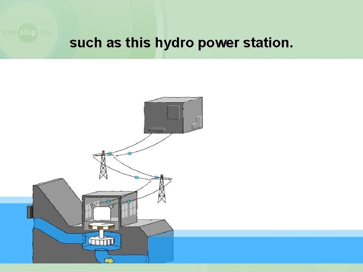 such as this hydro power station. 