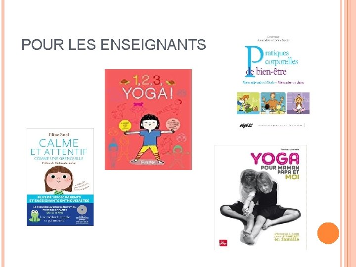 POUR LES ENSEIGNANTS 