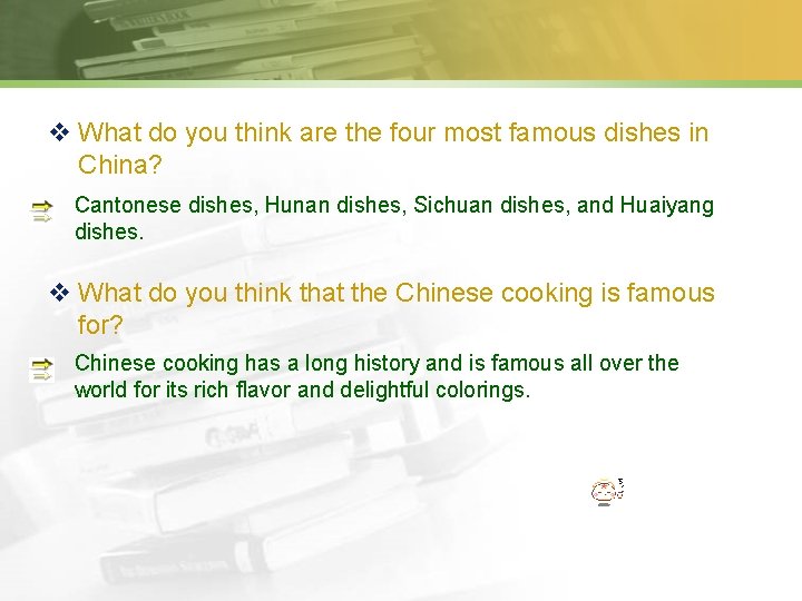 v What do you think are the four most famous dishes in China? Cantonese