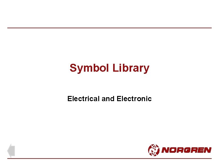 Symbol Library Electrical and Electronic 