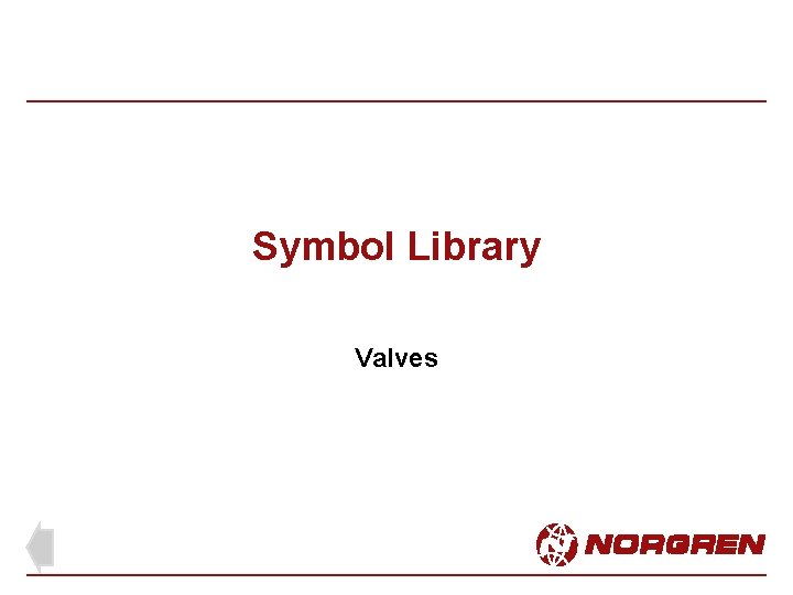 Symbol Library Valves Symbol Library Valves