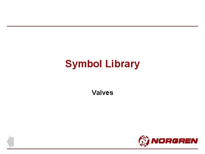 Symbol Library Valves 