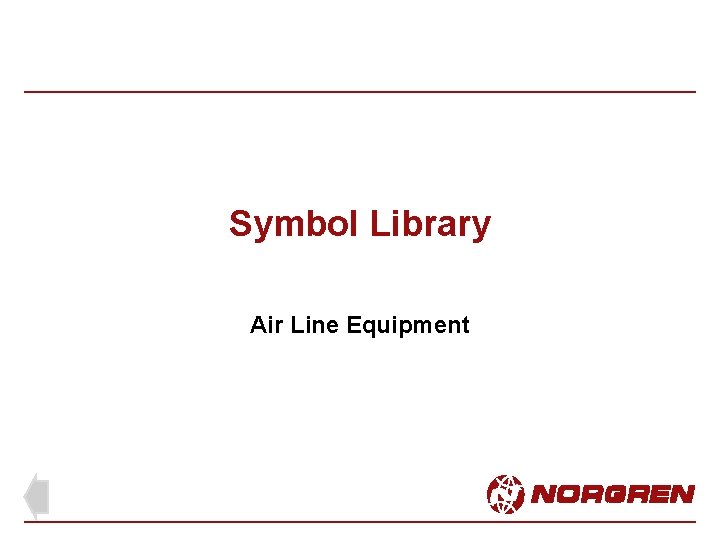 Symbol Library Air Line Equipment 