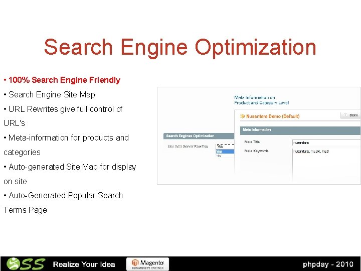 Search Engine Optimization • 100% Search Engine Friendly • Search Engine Site Map •