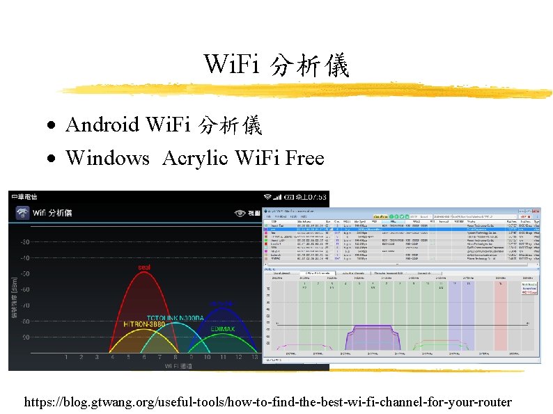 Wi. Fi 分析儀 Android Wi. Fi 分析儀 Windows Acrylic Wi. Fi Free https: //blog.