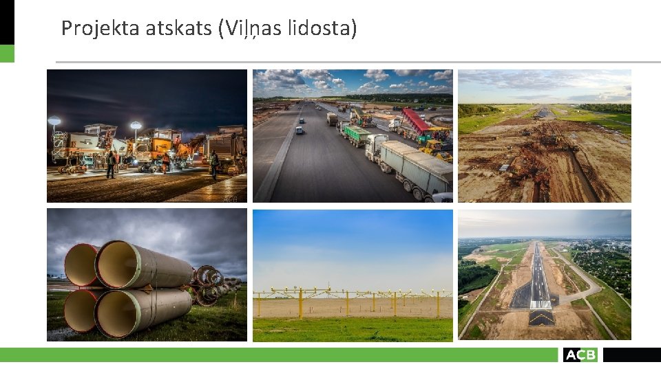 Projekta atskats (Viļņas lidosta) 