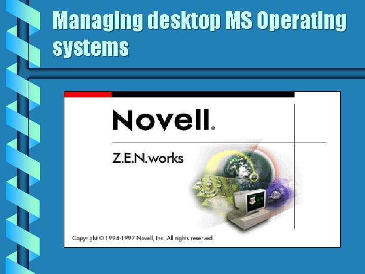Managing desktop MS Operating systems 