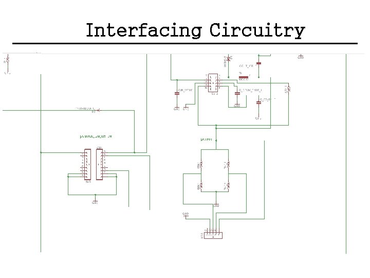 Interfacing Circuitry 