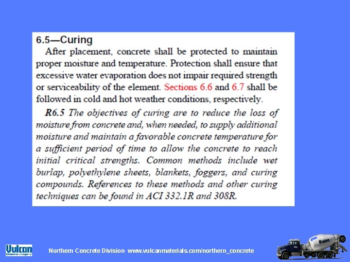 Northern Concrete Division www. vulcanmaterials. com/northern_concrete 