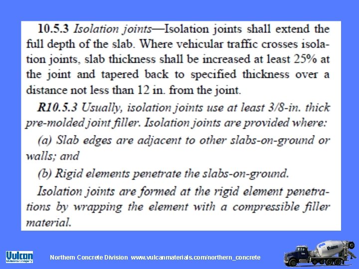 Northern Concrete Division www. vulcanmaterials. com/northern_concrete 