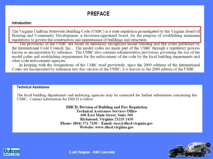 East Region - RM Concrete 