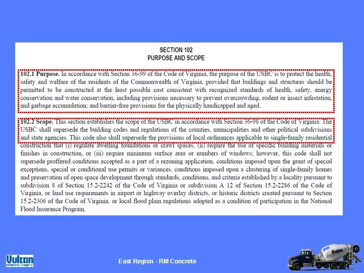 East Region - RM Concrete 
