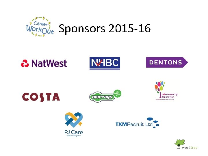 Sponsors 2015 -16 