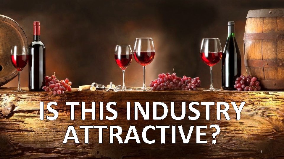 IS THIS INDUSTRY ATTRACTIVE? 3 