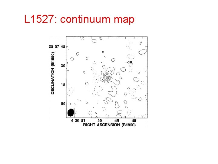 L 1527: continuum map 