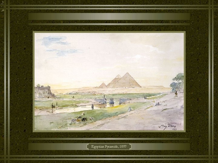 Egyptian Pyramids, 1897 