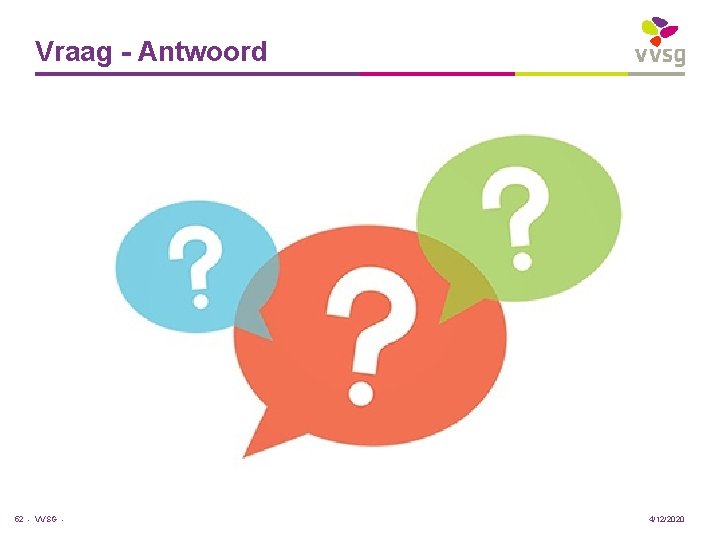 Vraag - Antwoord 52 - VVSG - 4/12/2020 