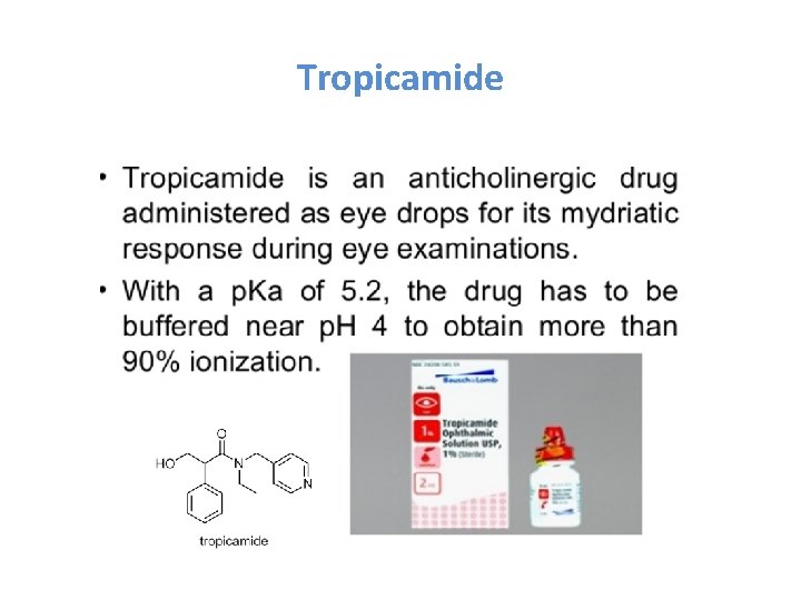 Tropicamide 