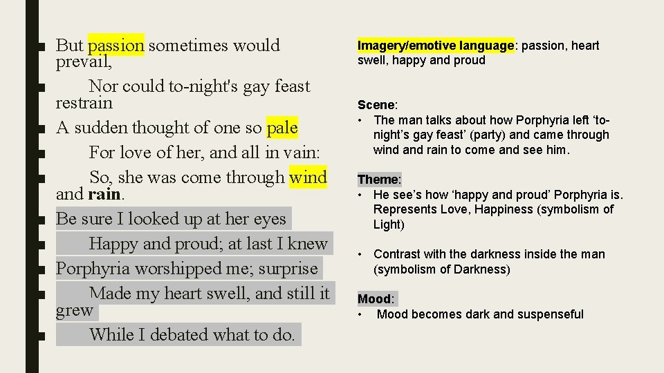 ■ But passion sometimes would prevail, ■ Nor could to-night's gay feast restrain ■