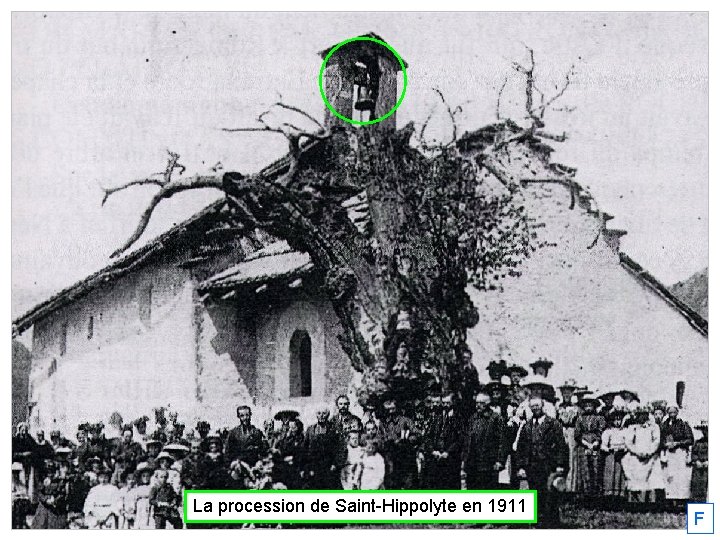 La procession de Saint-Hippolyte en 1911 F 