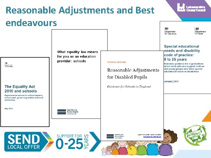 Reasonable Adjustments and Best endeavours 