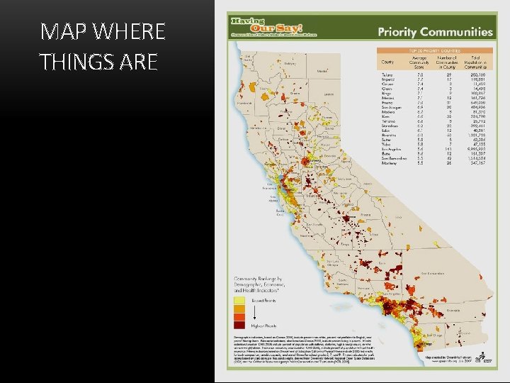 MAP WHERE THINGS ARE 