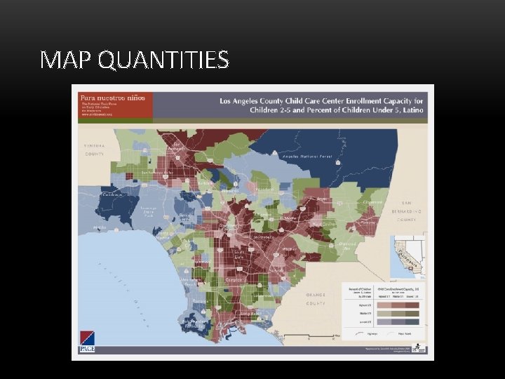 MAP QUANTITIES 