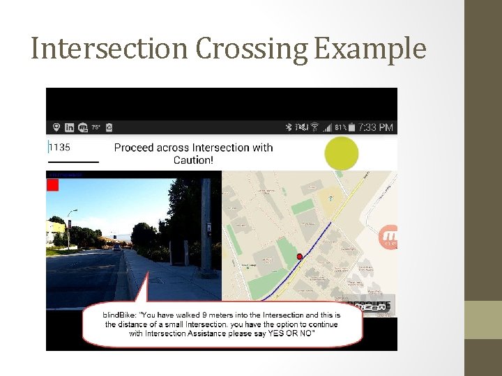 Intersection Crossing Example 