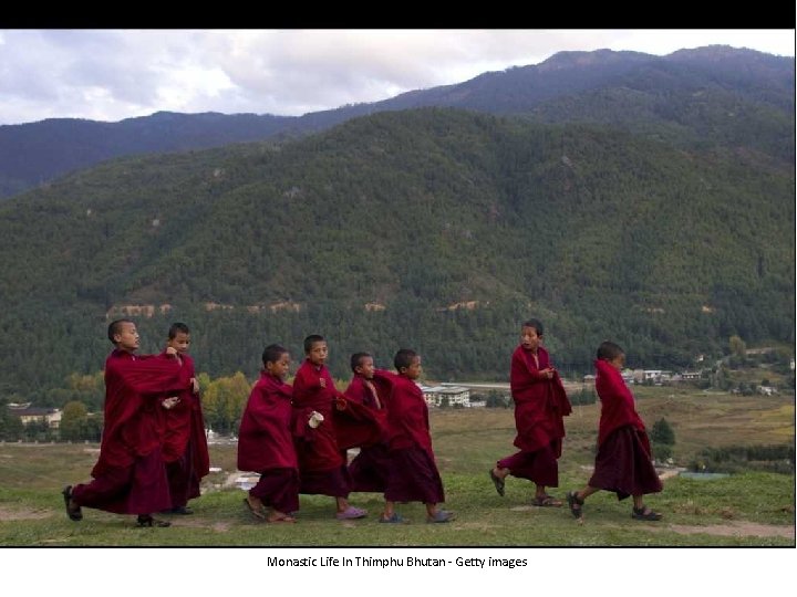 Monastic Life In Thimphu Bhutan - Getty images 