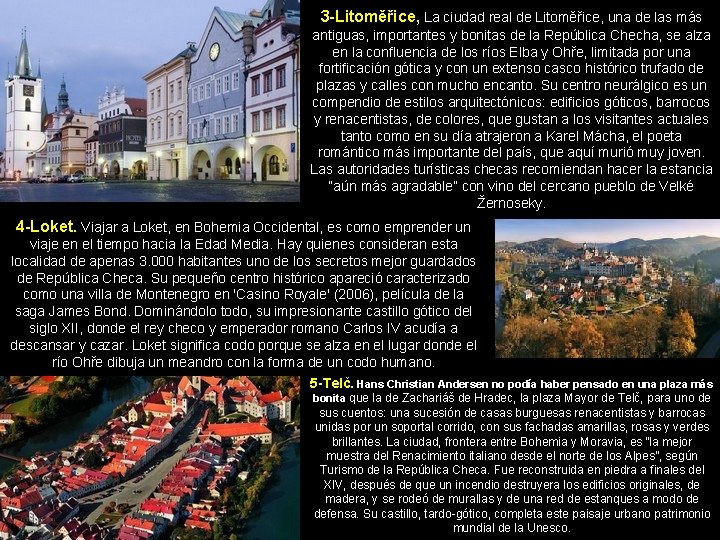 3 -Litoměřice, La ciudad real de Litoměřice, una de las más antiguas, importantes y