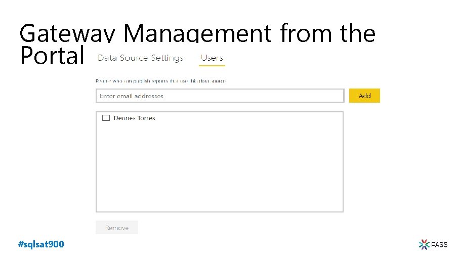 Gateway Management from the Portal #sqlsat 900 