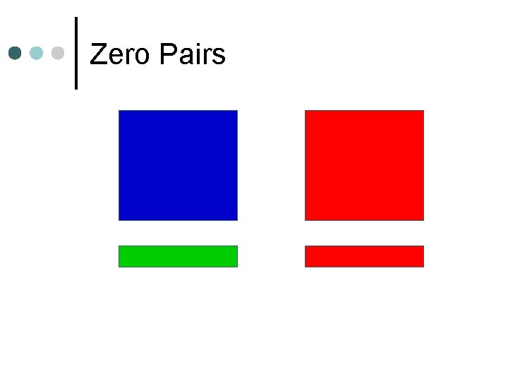 Zero Pairs 