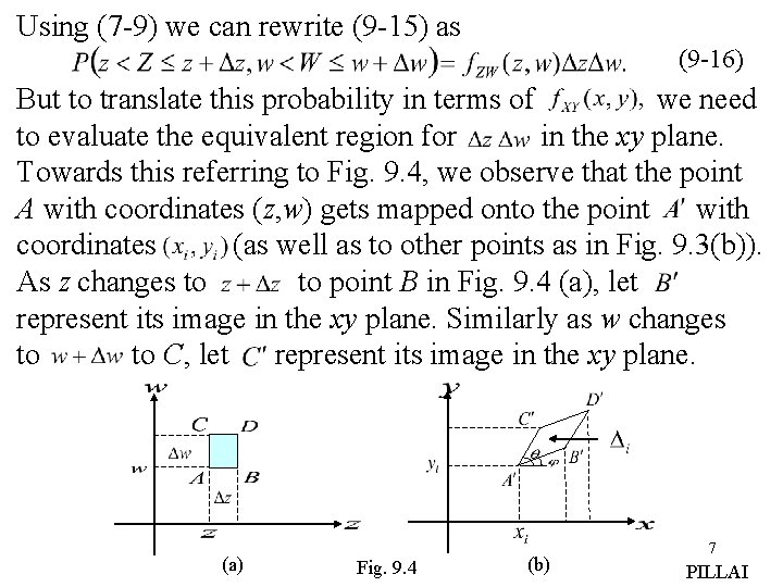 Using (7 -9) we can rewrite (9 -15) as (9 -16) But to translate Using (7 -9) we can rewrite (9 -15) as (9 -16) But to translate