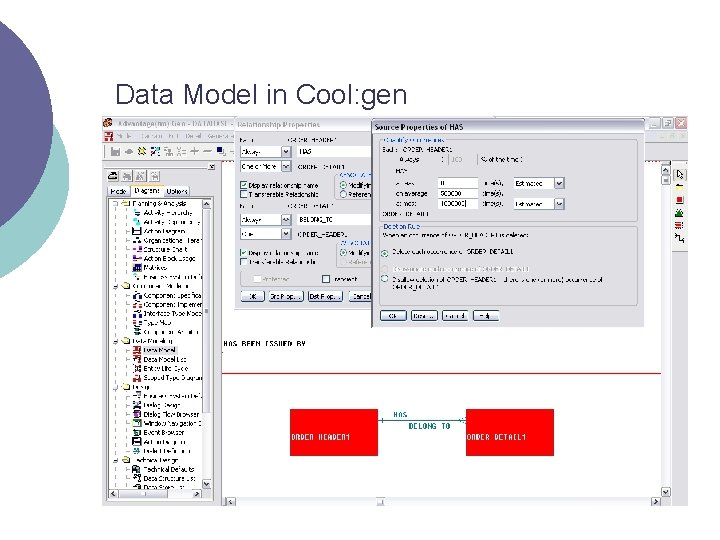 Data Model in Cool: gen 