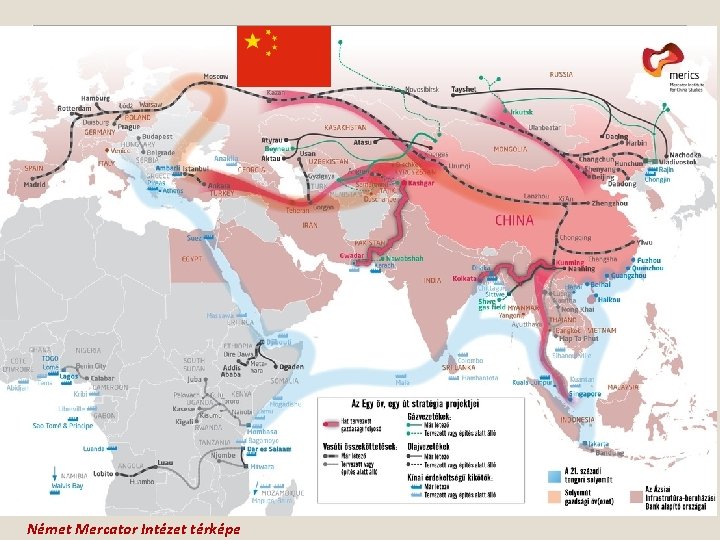 Német Mercator Intézet térképe 