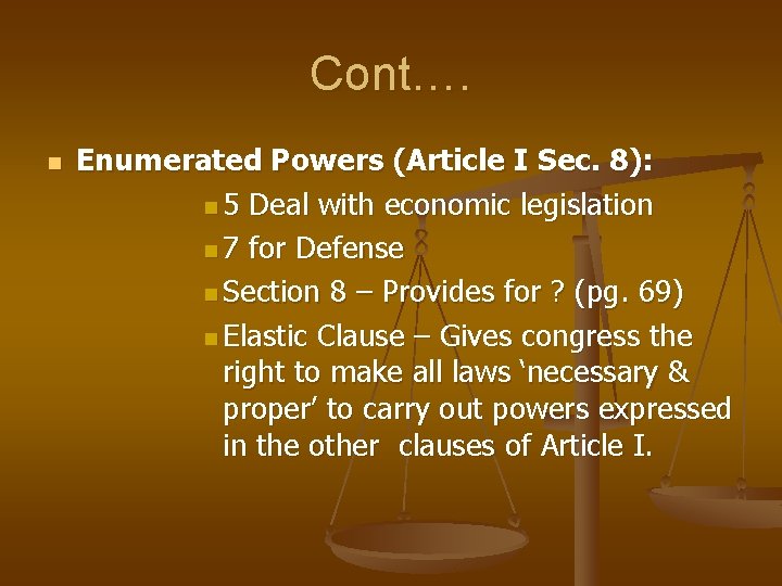 3 Branches of Government Chapter 3 Section 2