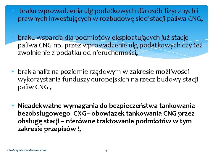  braku wprowadzenia ulg podatkowych dla osób fizycznych i prawnych inwestujących w rozbudowę sieci