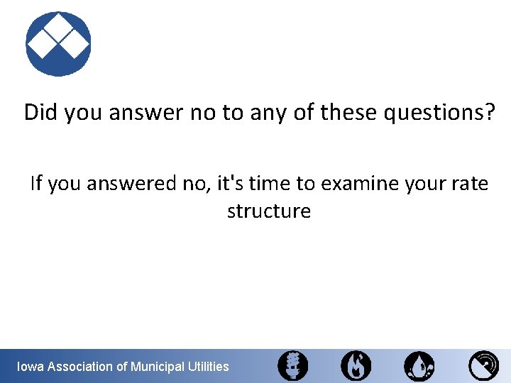 Did you answer no to any of these questions? If you answered no, it's