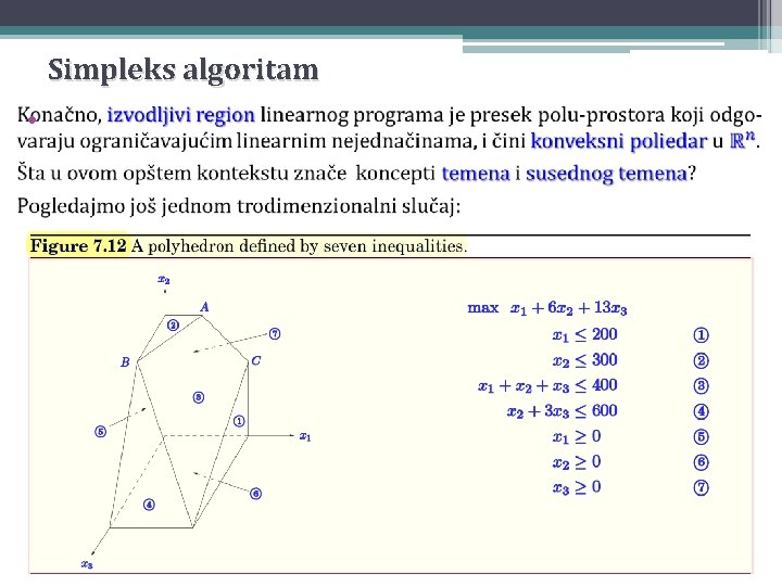 Simpleks algoritam • 