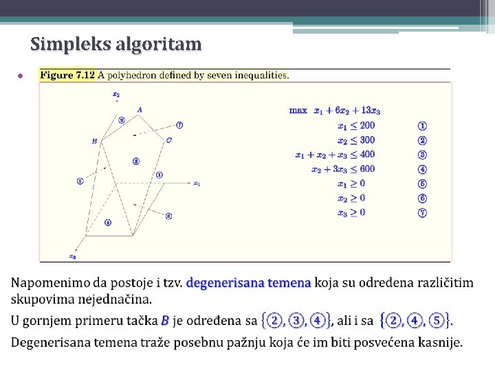 Simpleks algoritam • 