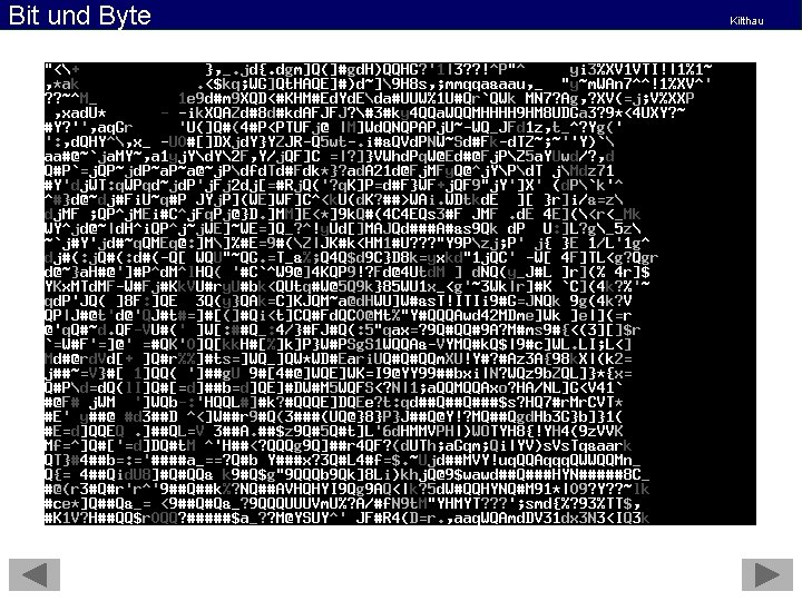 Bit und Byte Kilthau 