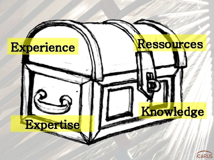 Experience Ressources Knowledge Expertise 