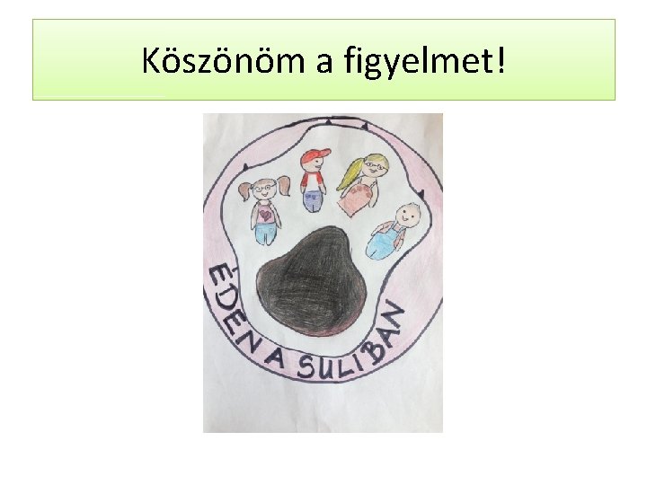 Köszönöm a figyelmet! 