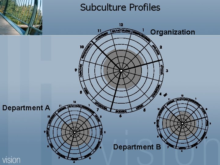 Subculture Profiles Organization Department A Department B 