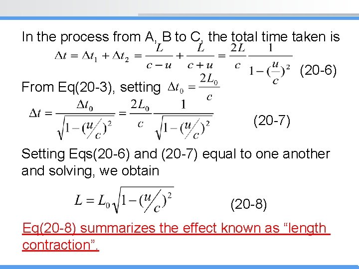 In the process from A, B to C, the total time taken is (20